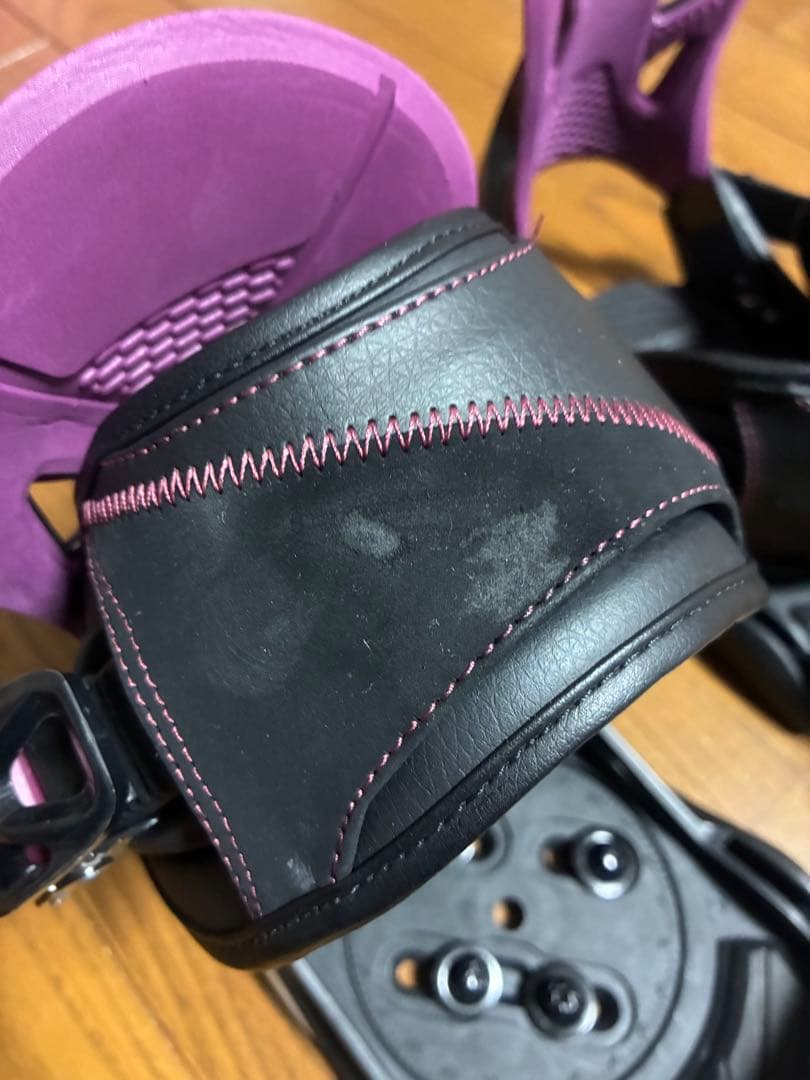 HEAD フラワーデザイン スノーボードビンディングセット　ジュニアサイズ