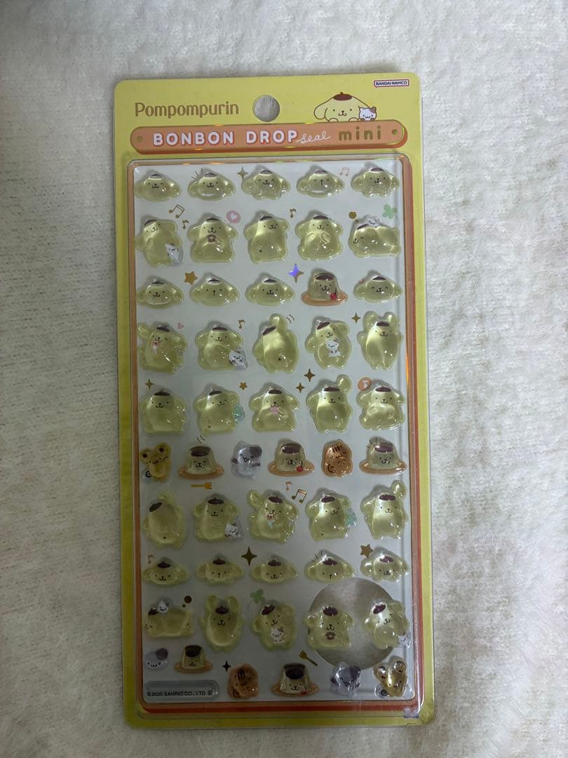 【正規品】ボンボンドロップミニ サンリオ＋しずくちゃん＋サンリオステッカー付き