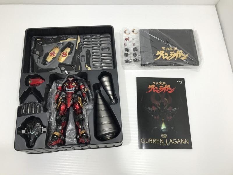 【中古】ドラゴンホース 天元突破グレンラガン グレンラガン 合金可動フィギュア