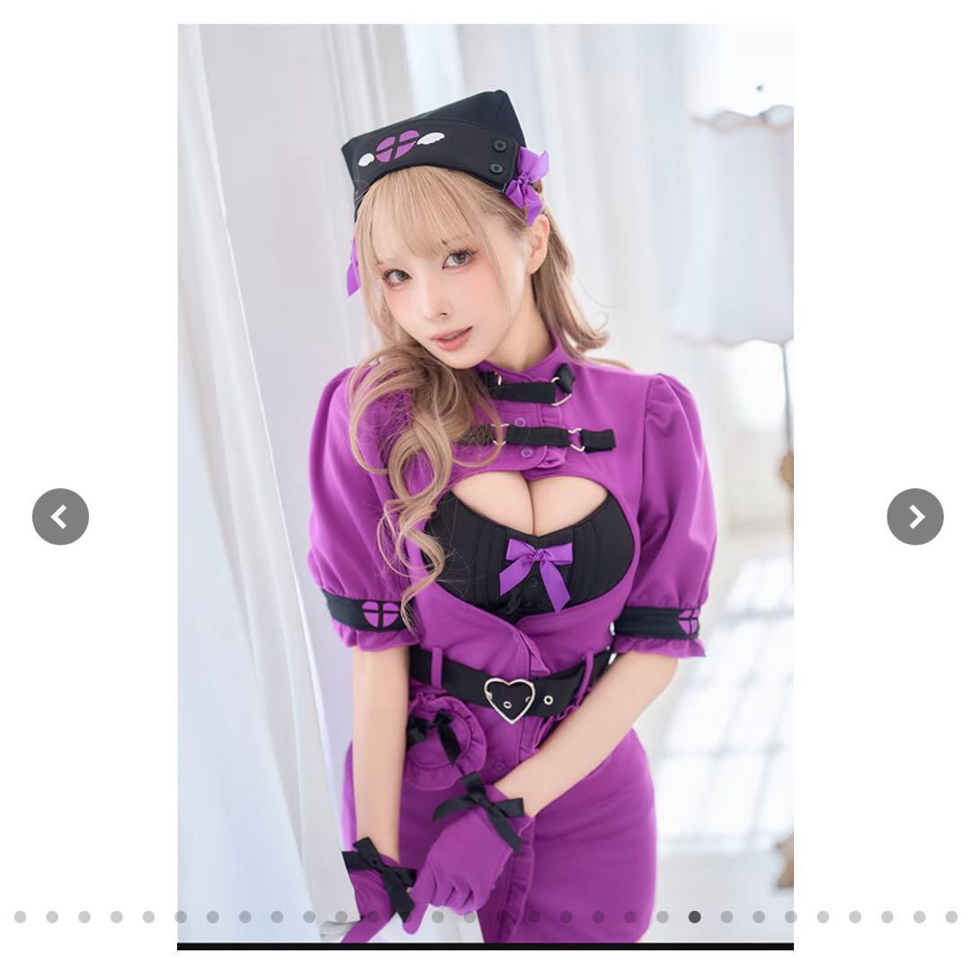 ♡ マリームーン ルミナスハートナース パープル×ブラック