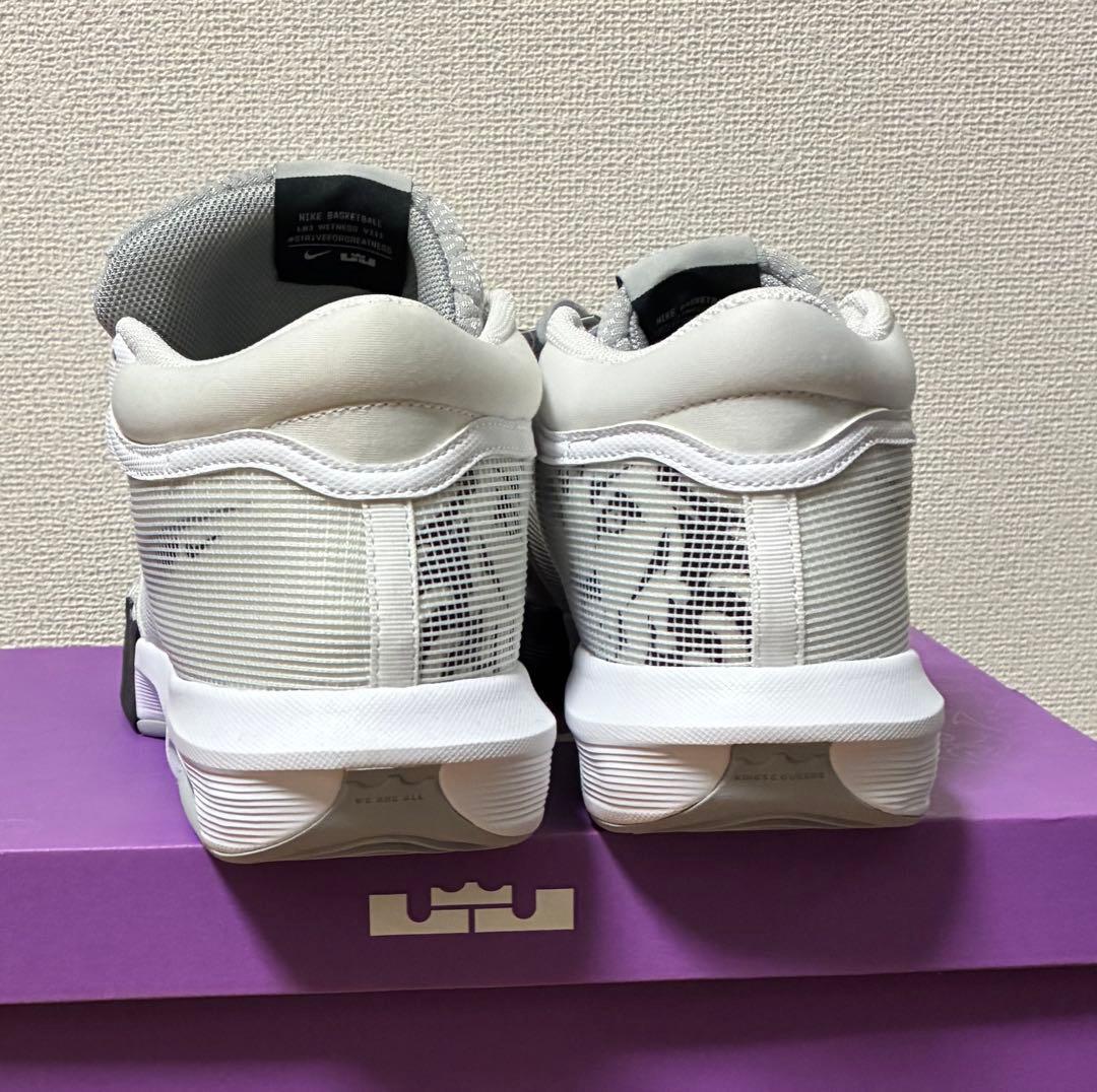 【新品タグ箱付】ナイキ レブロン ウィットネス8ライトスモークグレー