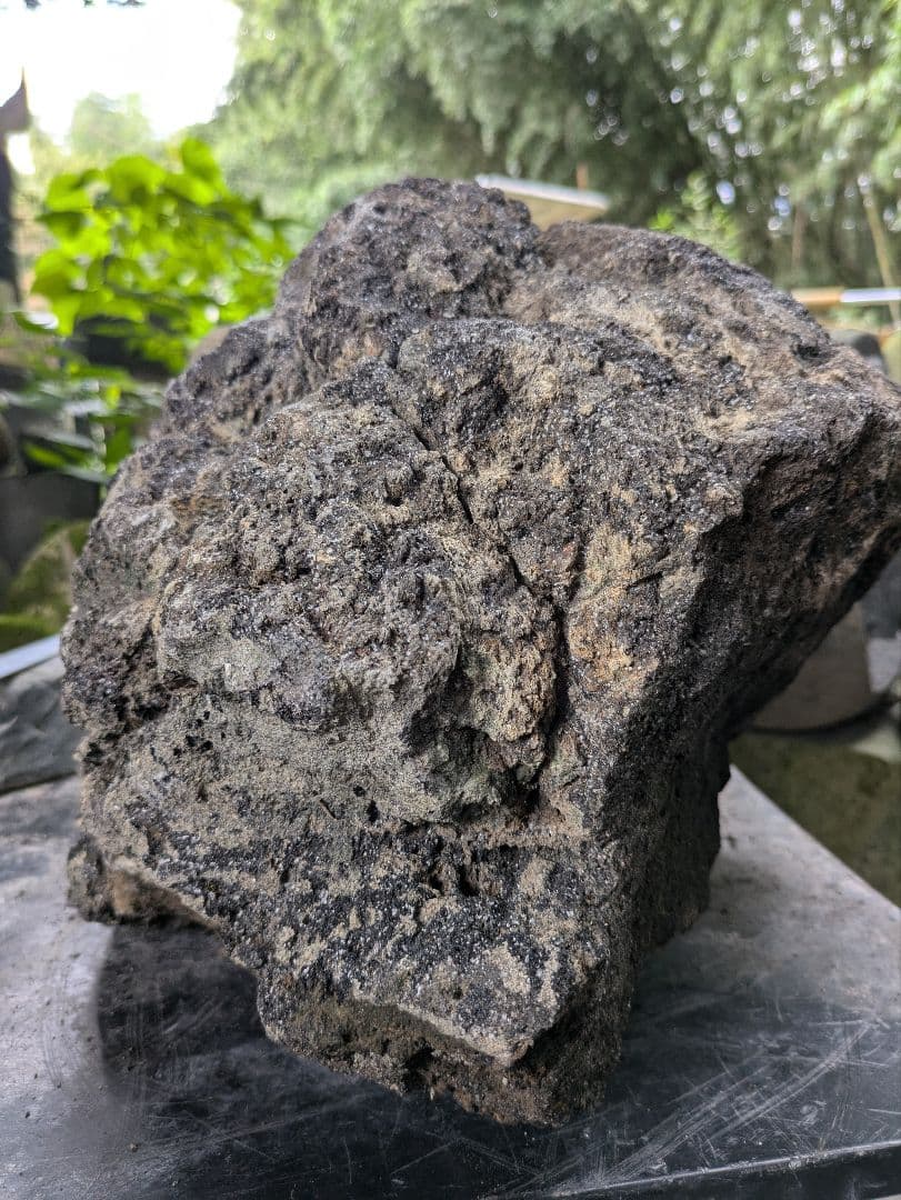 熔岩石仏、不動明王、熔岩不動明王、倉田辰彦作