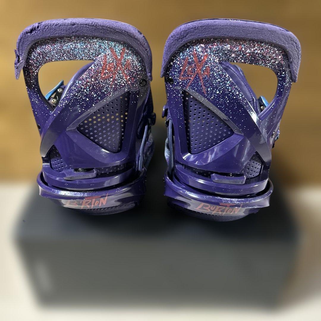BURTONビンディングLEXA Purple SpeckカラーMサイズ