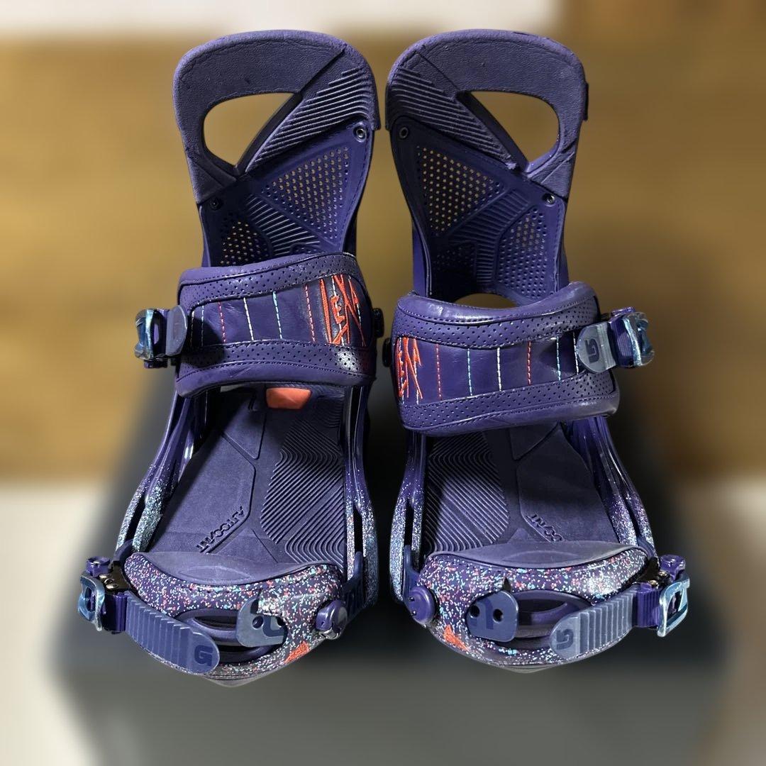 BURTONビンディングLEXA Purple SpeckカラーMサイズ