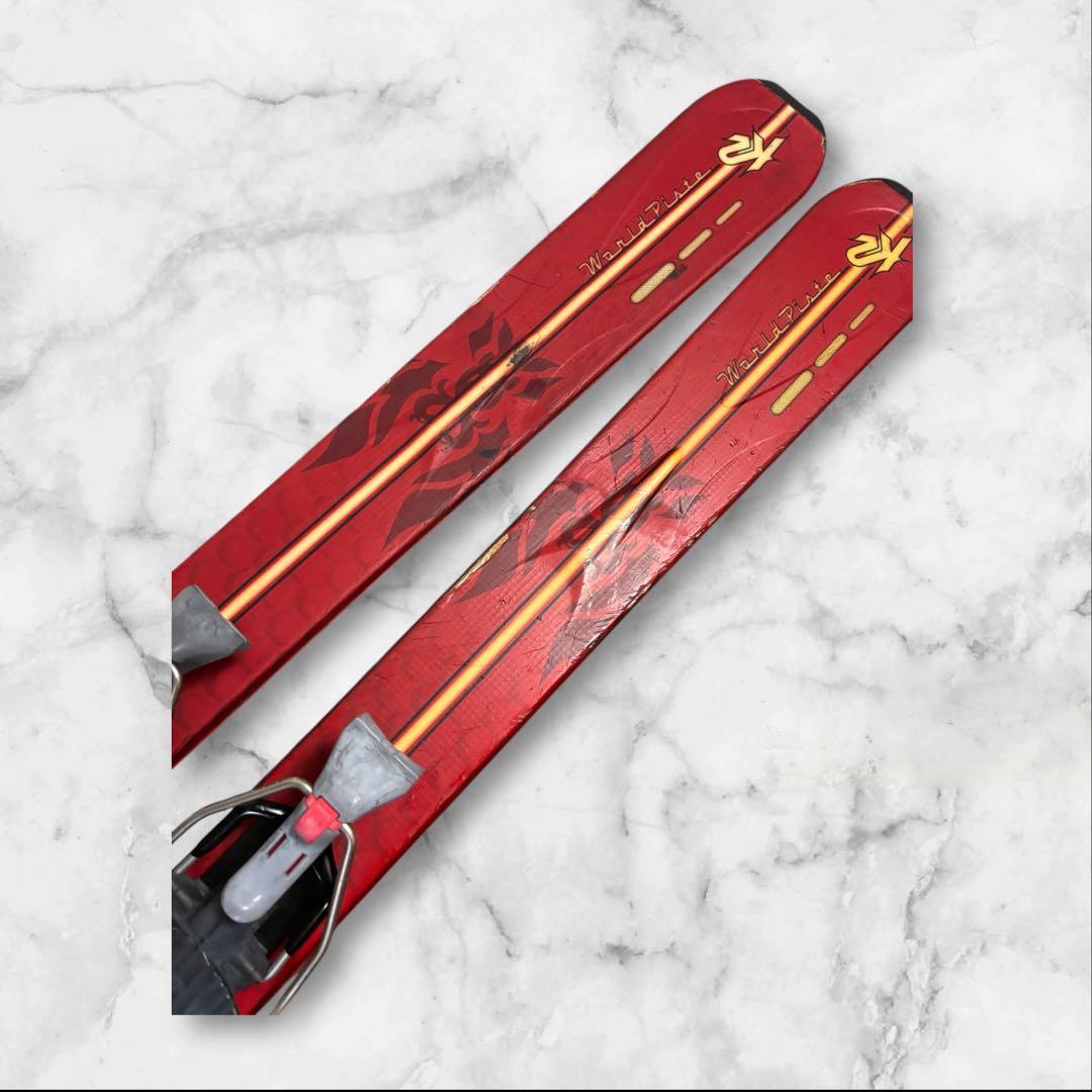 K2WORLD PISTE 175 テレマーク スキー BD O2 ビンディング