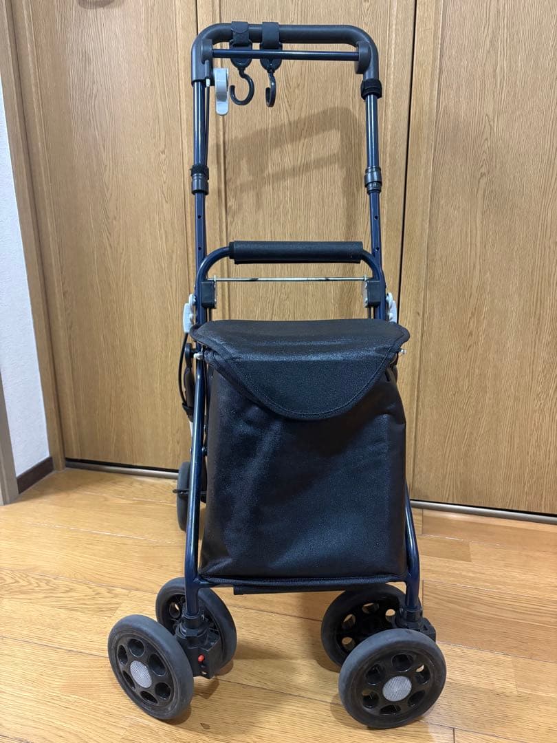 マキテック　らくらくスリムバスケット　カゴ乗せOK 4.2kg 軽量　改札OK