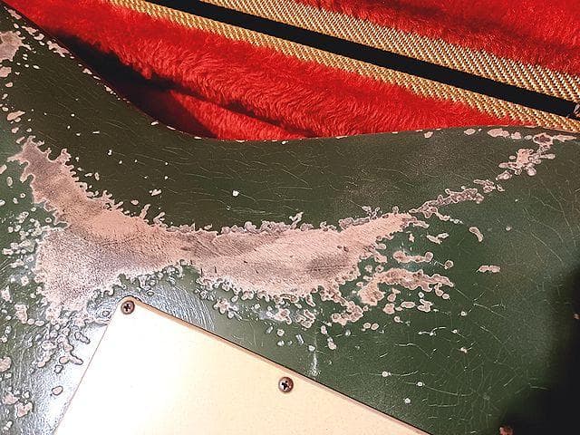 ギター CustomElectrolic Relic OliveGreen Strato