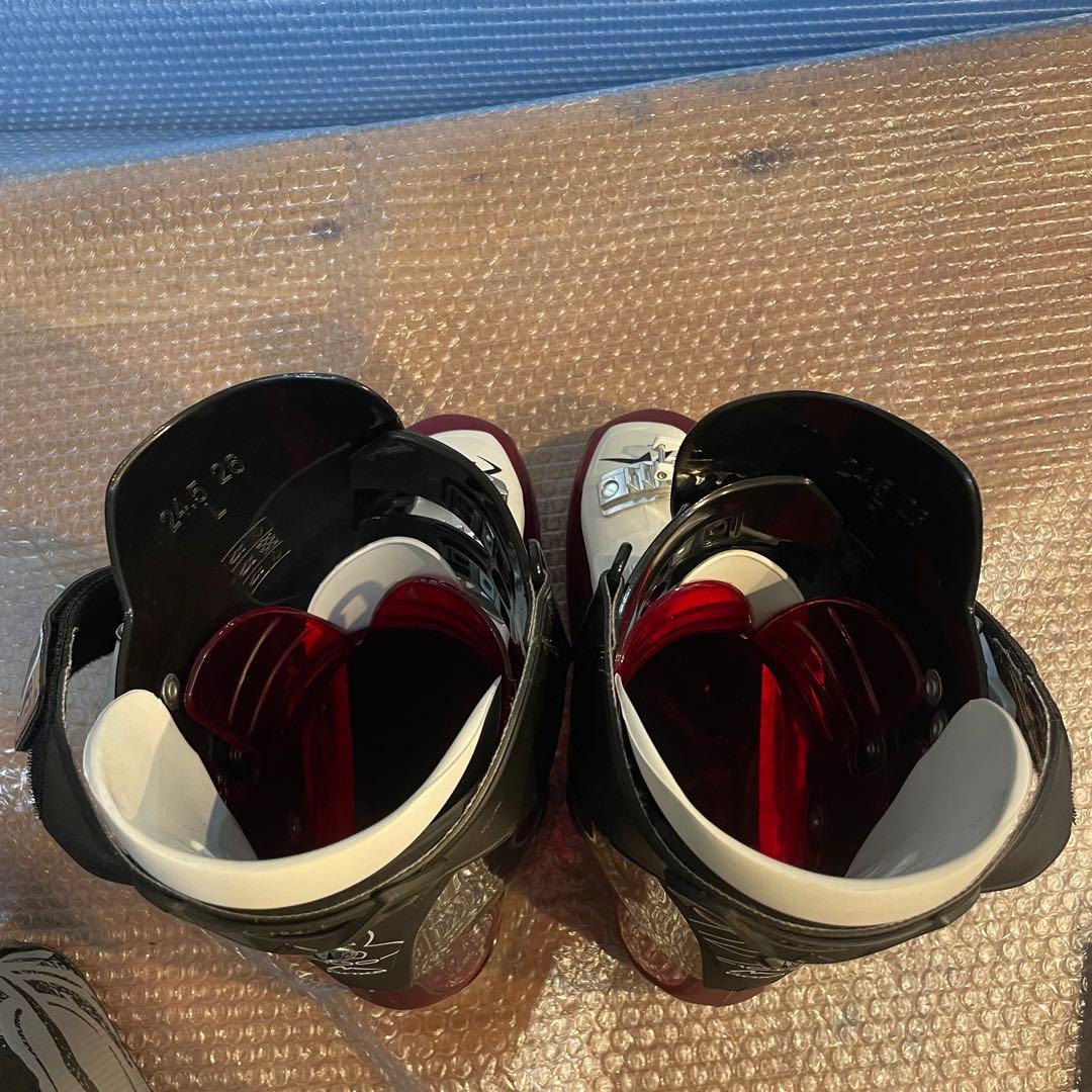 美品　レディース　メンズ　Roxaスキーブーツ/24-24.5cm/赤