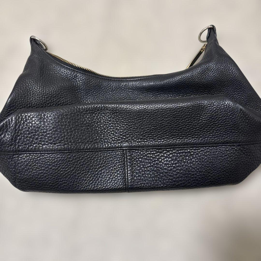 ATAO 黒 レザーハンドバッグ