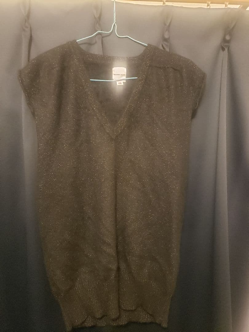 最終価格ナンバーナイン カシミア ニットベスト ロックアイドル期