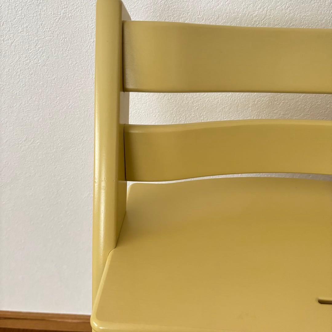 美品＊ストッケ　トリップ トラップ　ベビーチェア+ベビーセット　ウィートイエロー