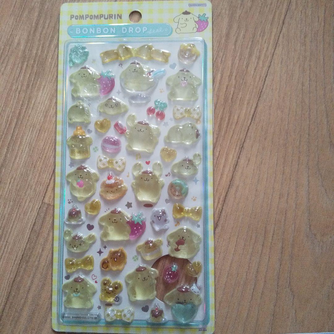サンリオ　ボンボンドロップシール コンプリート8種類 [正規品]