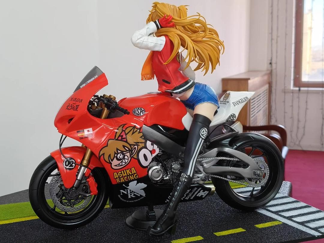 新世紀エヴァンゲリオン 惣流・アスカ・ラングレー 樹脂 彫刻 フィギュア