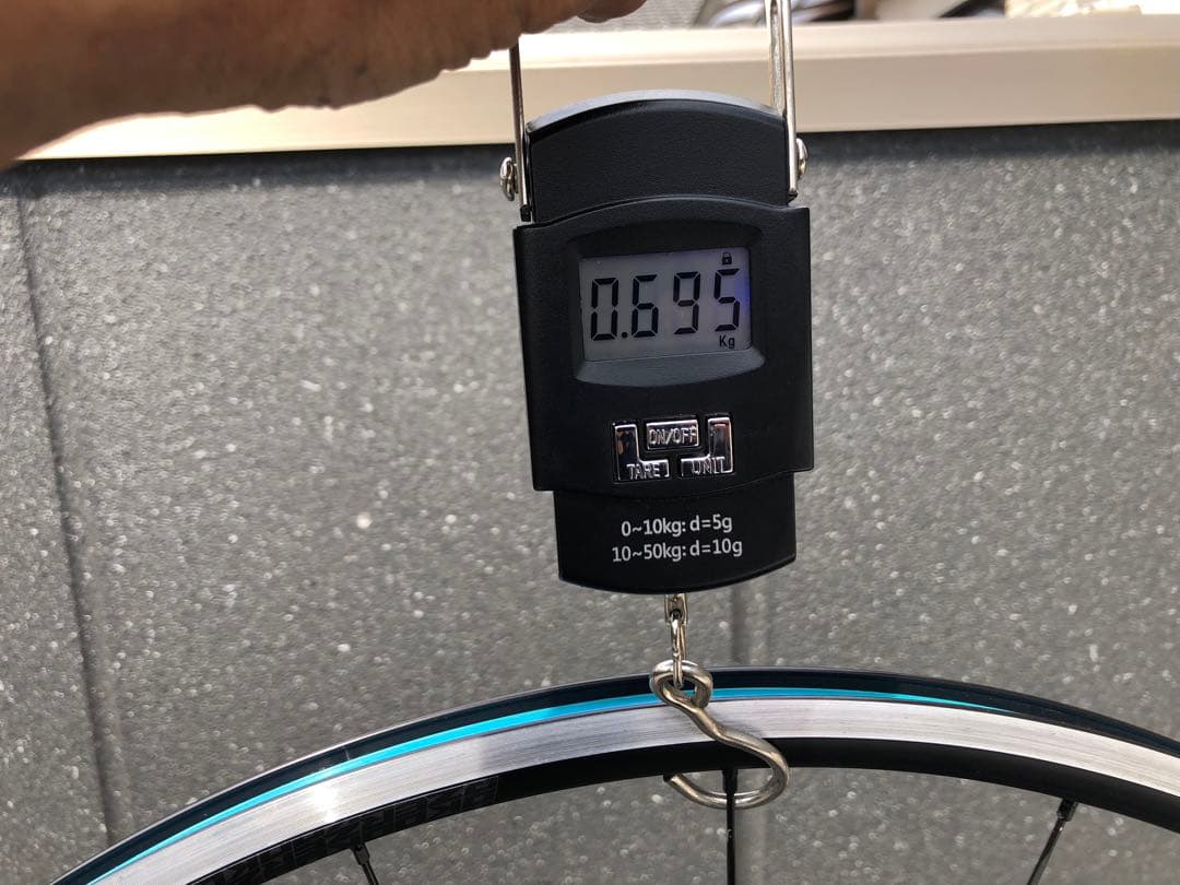 軽量実測1565g 700c KOOZER RS1400 11s アルミホイール