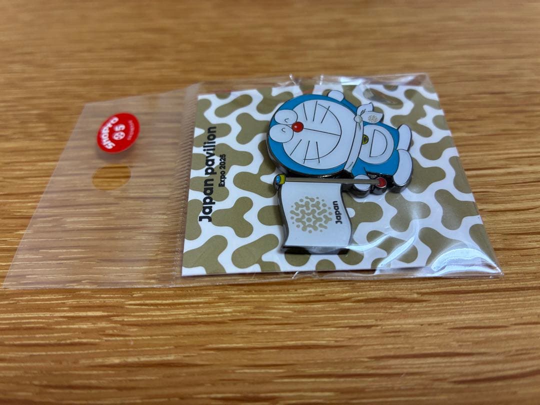 大阪関西万博 2025EXPO 日本館&ドラえもん ピンバッチ