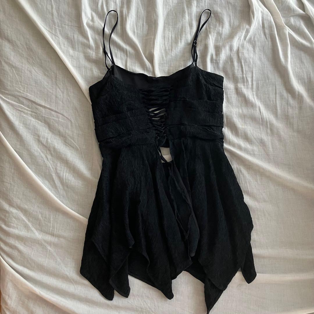 トップス FETICO BOTANICAL JACQUARD CAMI