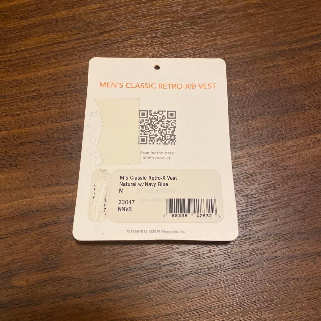 【美品！タグ付き】 Patagonia レトロXベスト ネイビー Mサイズ