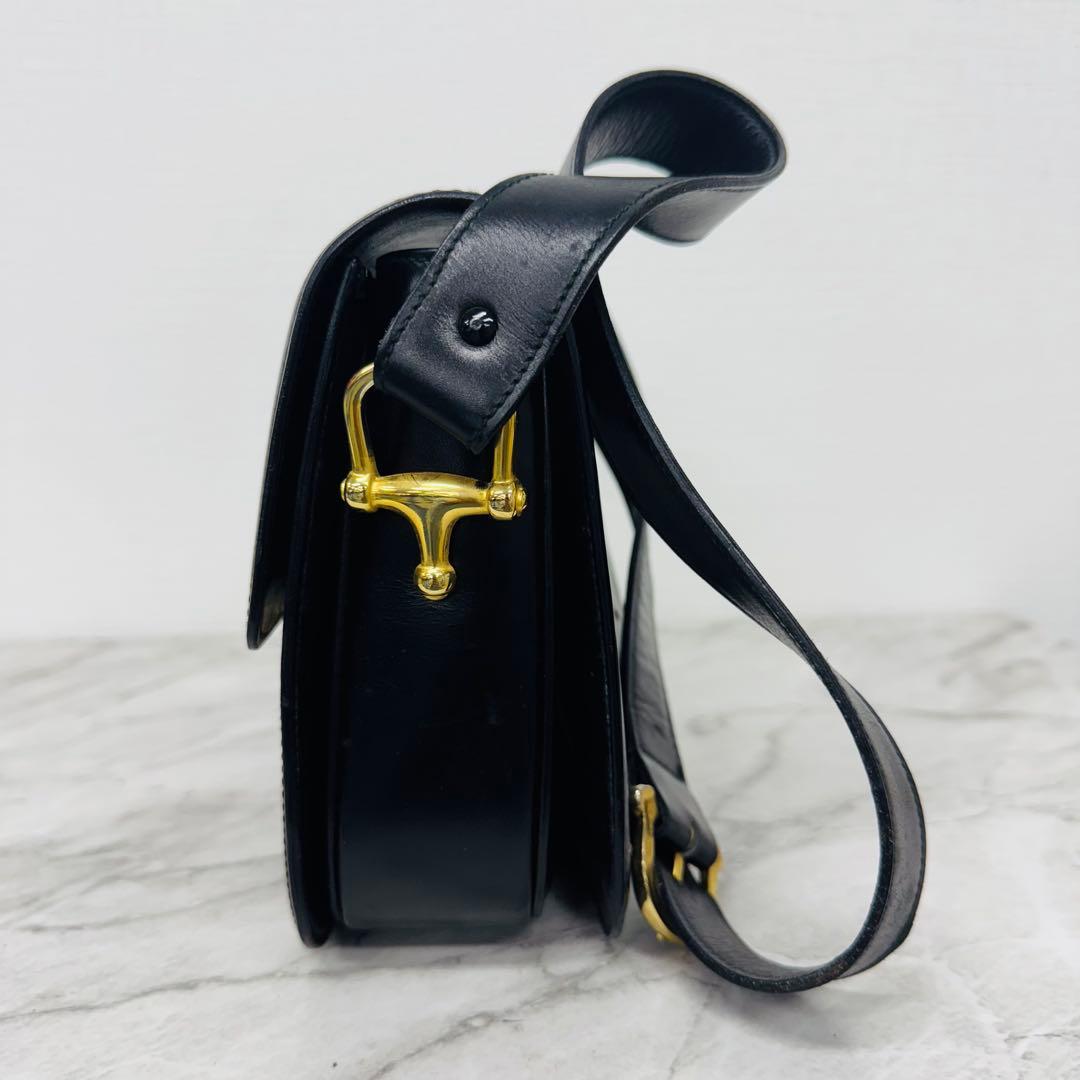 ✨CELINE✨セリーヌ✨馬車金具✨レザー✨ショルダーバッグ✨