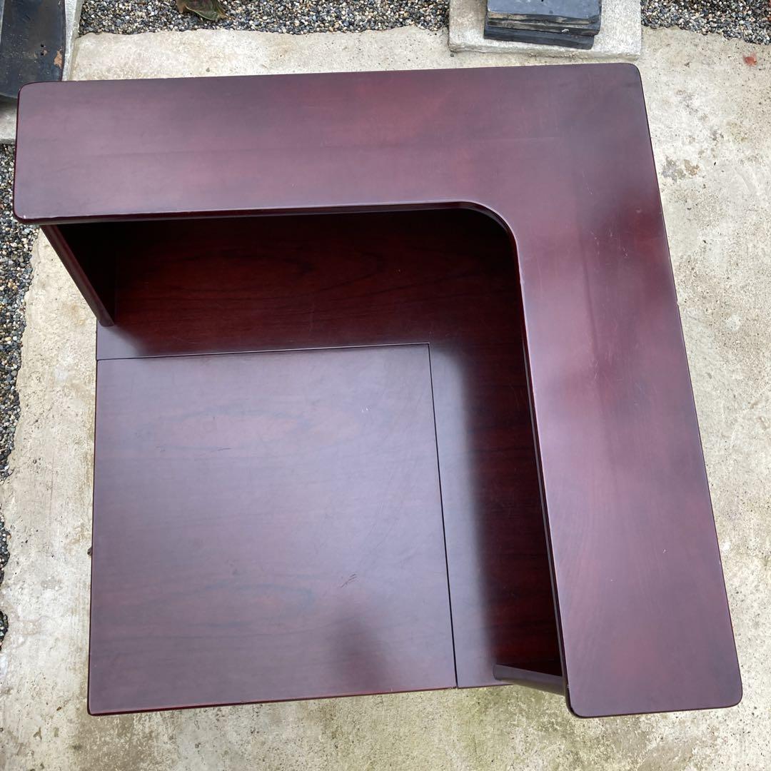 karimoku カリモク　コーナーテーブル　アンティーク　ヴィンテージ