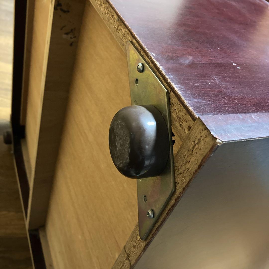 karimoku カリモク　コーナーテーブル　アンティーク　ヴィンテージ