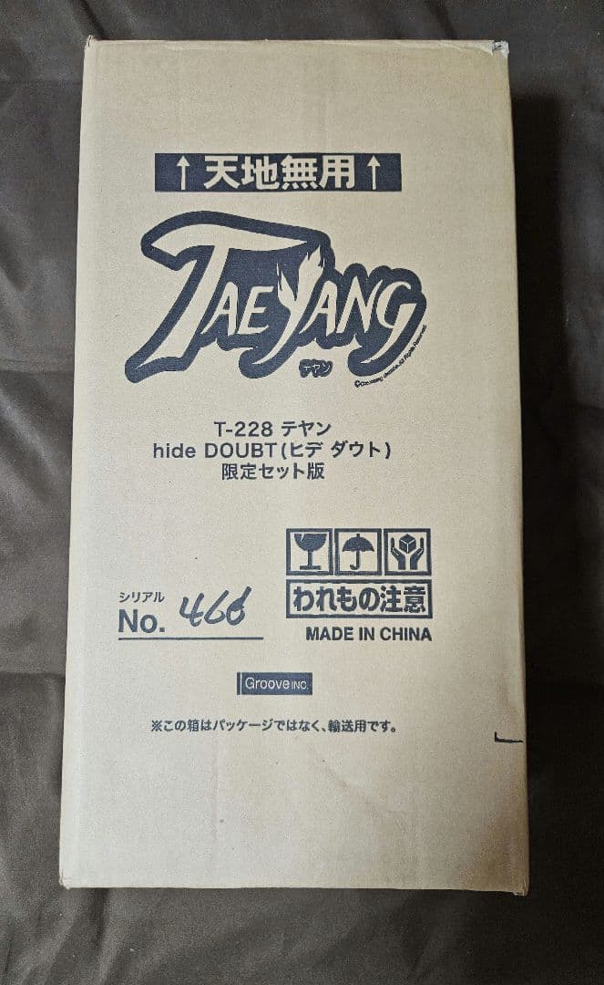 新品未開封 テヤン hide ダウト 限定セットver