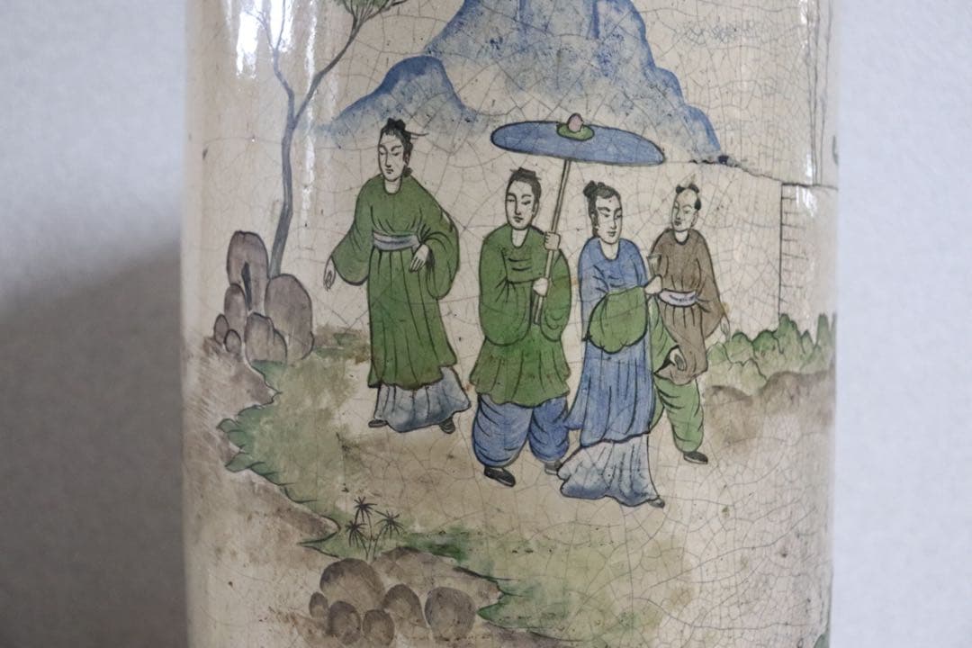 京焼の名工　仁清　大瓶　木箱付　送料込み250526