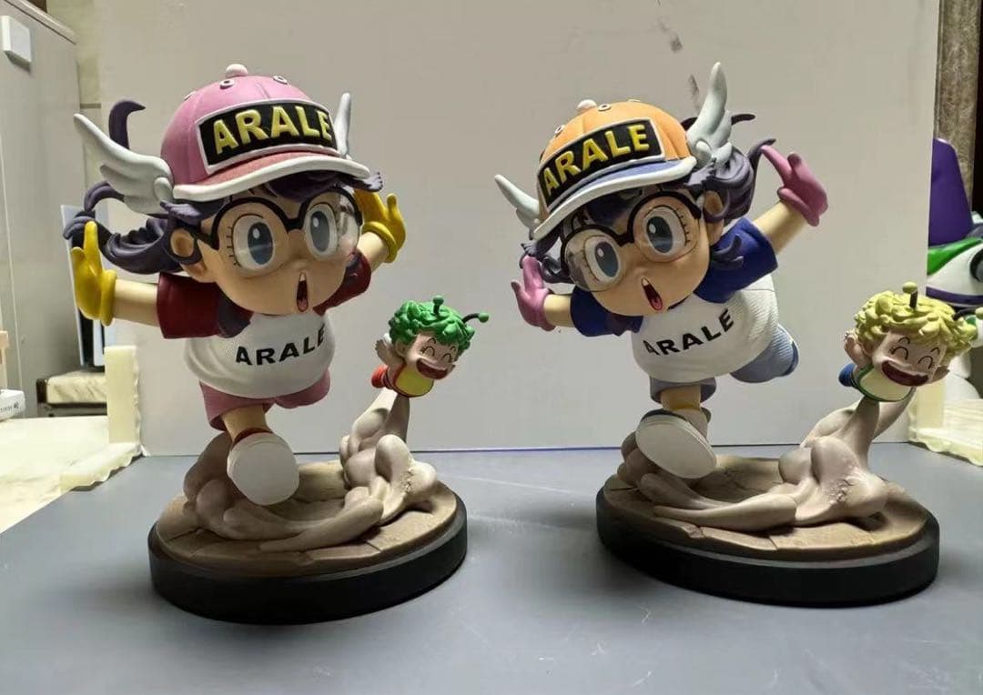 Dr.スランプ DIMENSION POWER-STUDIOアラレ2点フィギュア