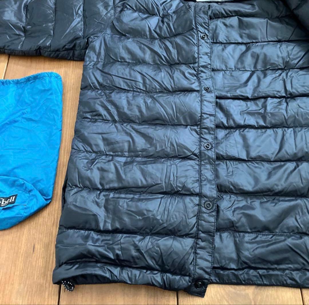 ゆい&こう様　ナンガ　ホワイトレーベル　ダウンカーディガン　ブラック　Ｓ