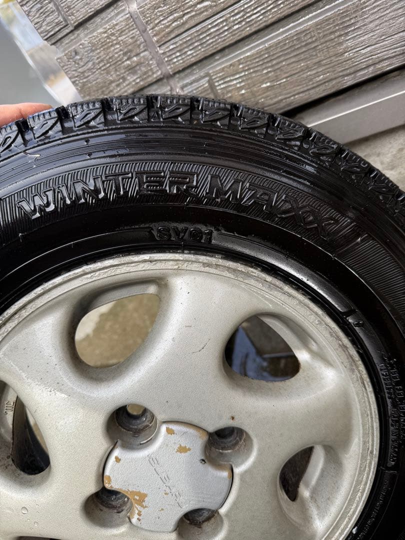 i*i様 サンバー純正タイヤホイール12インチ スノータイヤ　スタッドレス　4本