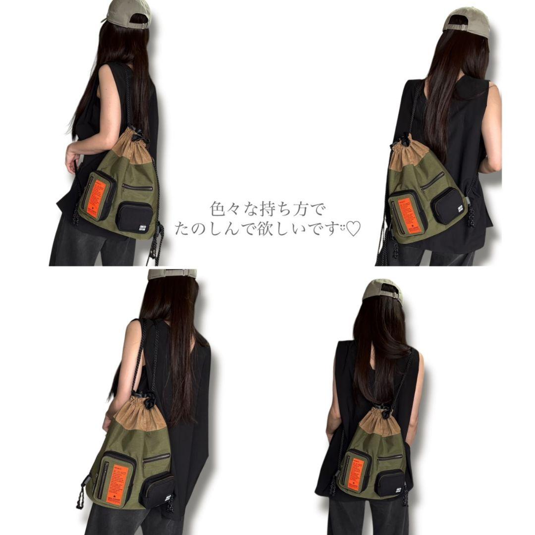 オトナのナップサック／コーデュラカーキ