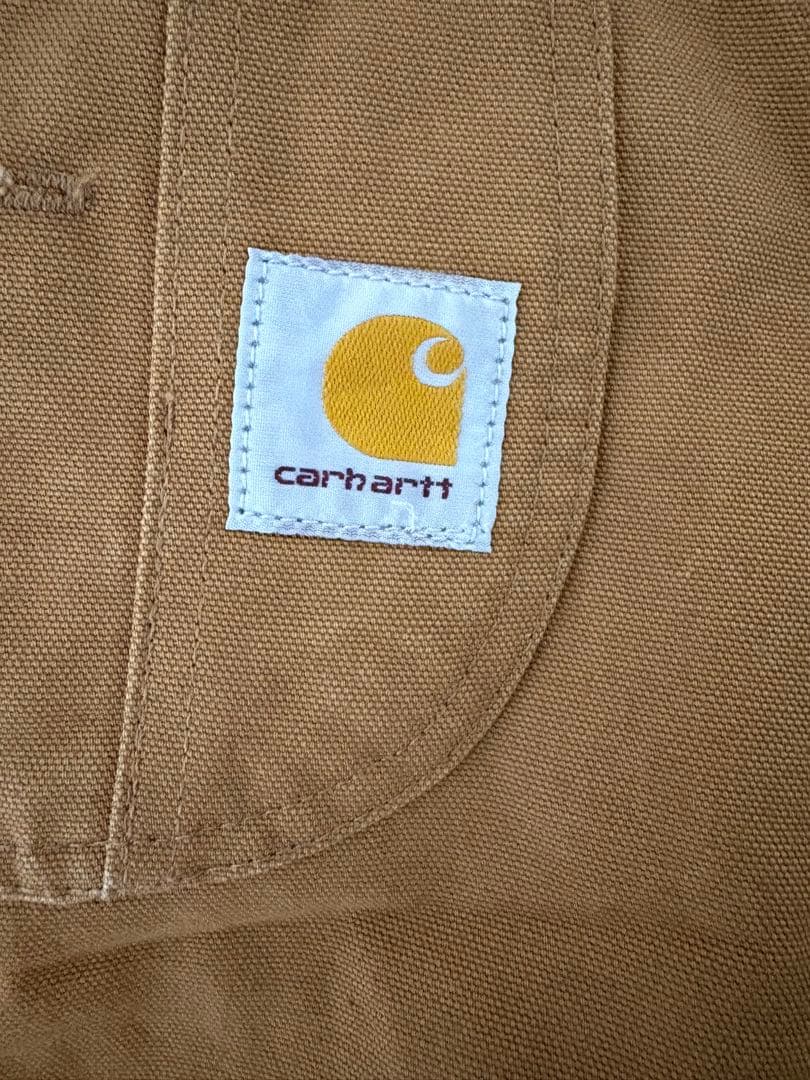 Carhartt オーバーオール 茶色 メンズ 38×30