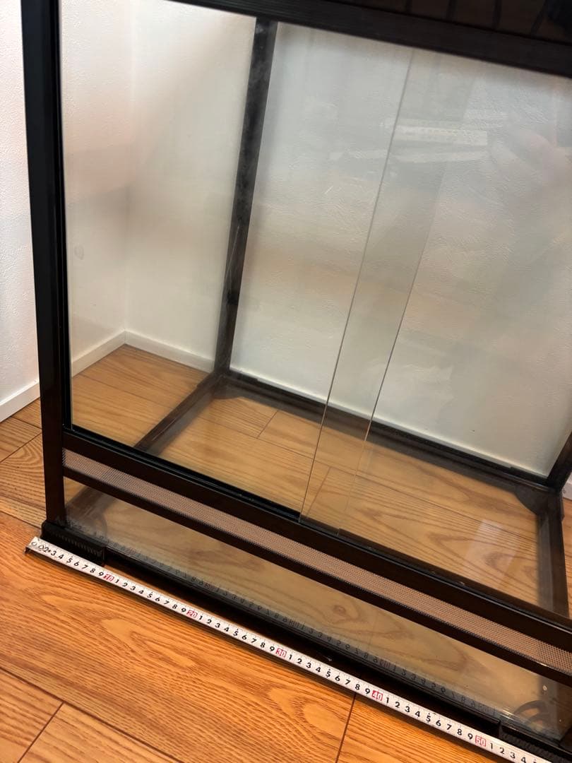 爬虫類飼育ガラスケージ 60✖️60✖️45cm 新潟