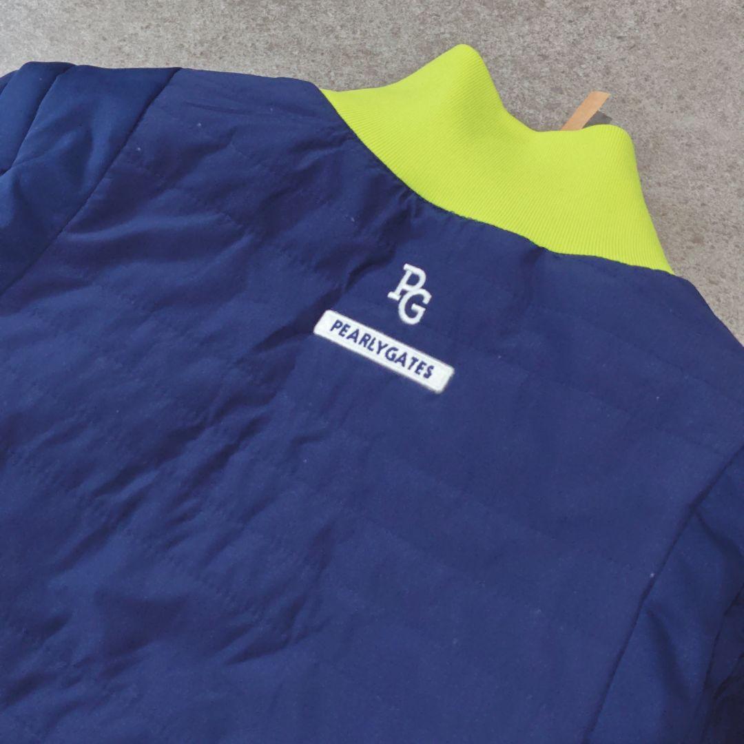 【パーリーゲイツ】リバーシブルストレッチ4Wayブルゾン ジップアップジャンパー