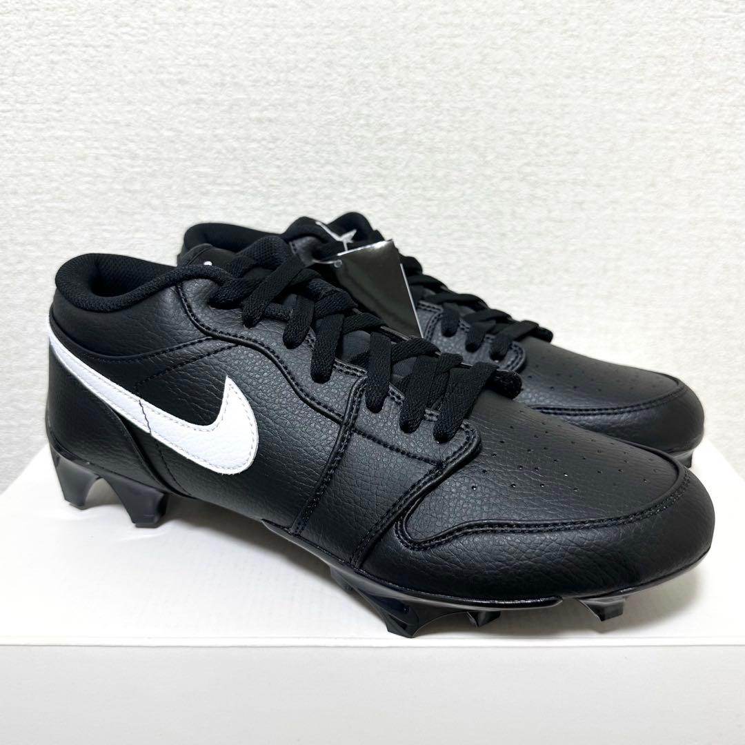 ナイキ ジョーダン 1 26 アメフト スパイク シューズ 靴 クリート 黒