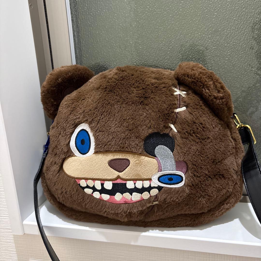 ハミクマ ショルダーバッグ ポシェット ユニバーサルスタジオジャパンホラーナイト