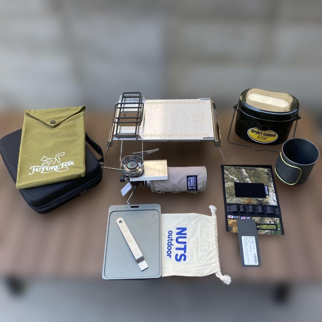 イワタニ コンパクトバーナーCB-JCB 拘りカスタム10点セット！ソロキャンプ