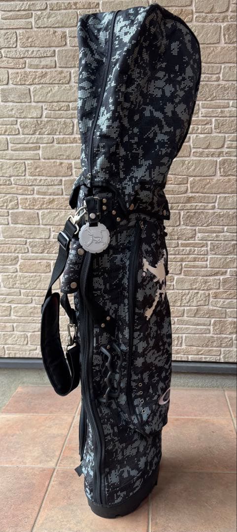 希少　OAKLEY オークリー　迷彩柄　カモフラ　スタンド式　軽量キャディバッグ