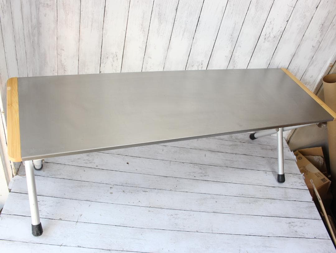 スノーピーク フォールディングシェルフメタルトップロング LV-268