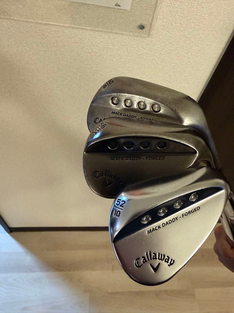 mack daddy forged ウェッジ3本　セット