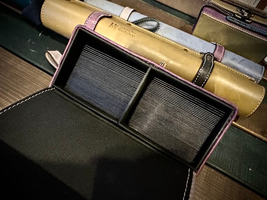 2月SALE品！Pvt.Workshop極CL 本革　デッキケース　ハーフプレマ