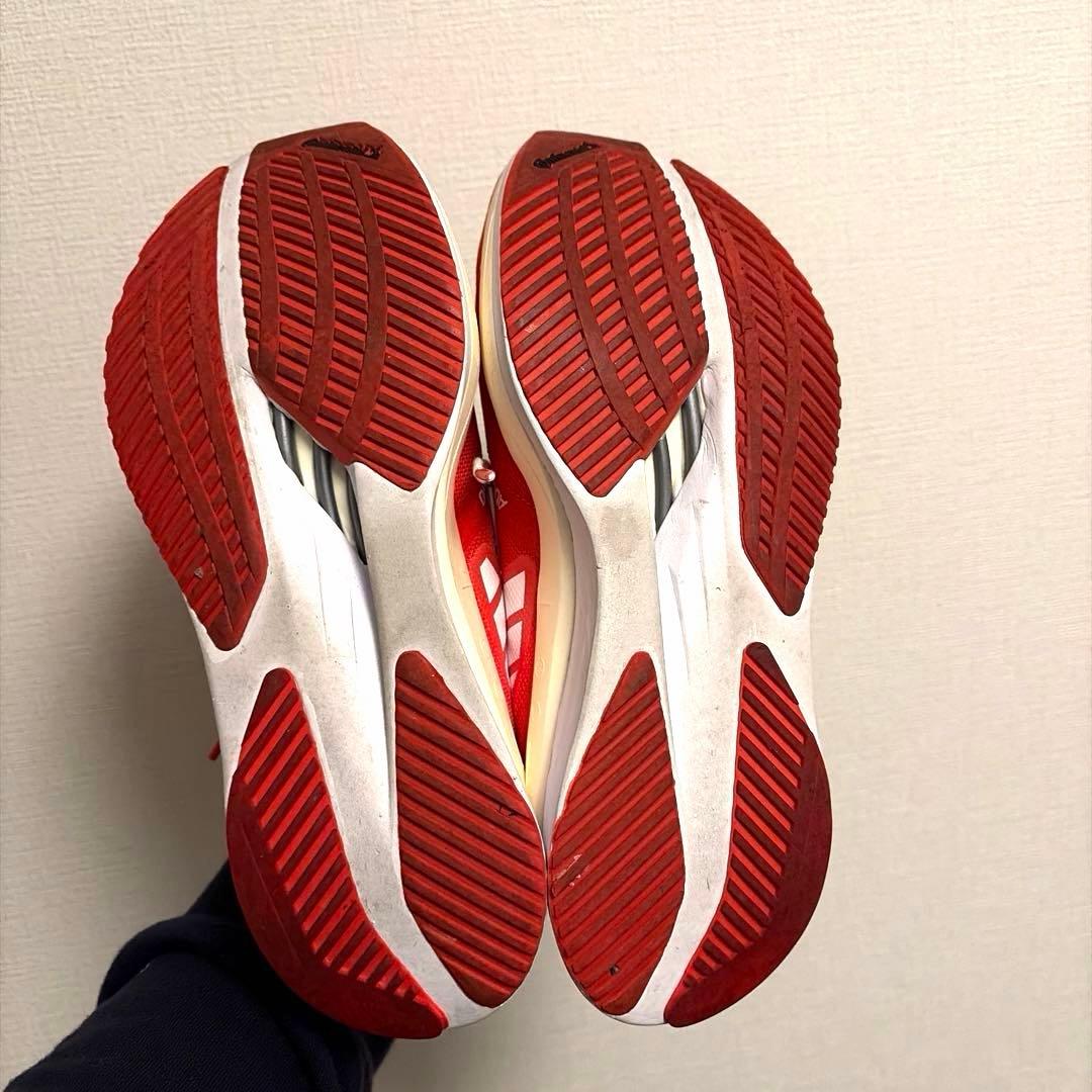 美品 adidas アディダス アディゼロボストン11 25.0cm