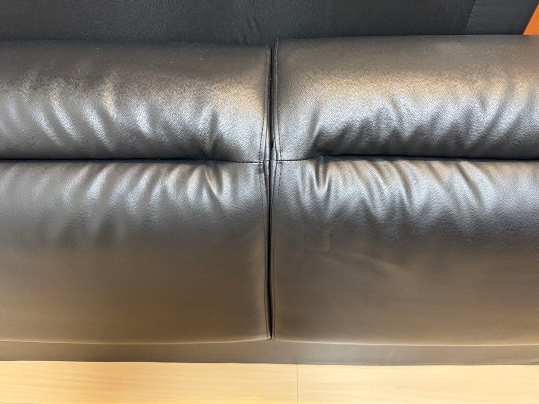 合皮レザー　ダブルベッドフレーム