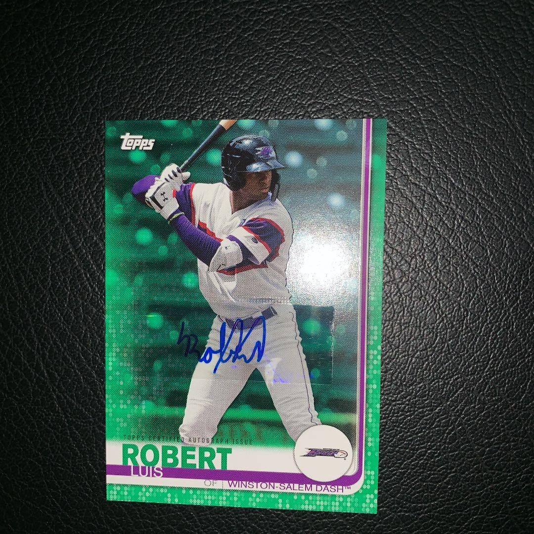 Topps  ルイス・ロバート jr. 緑パラレル 7/99