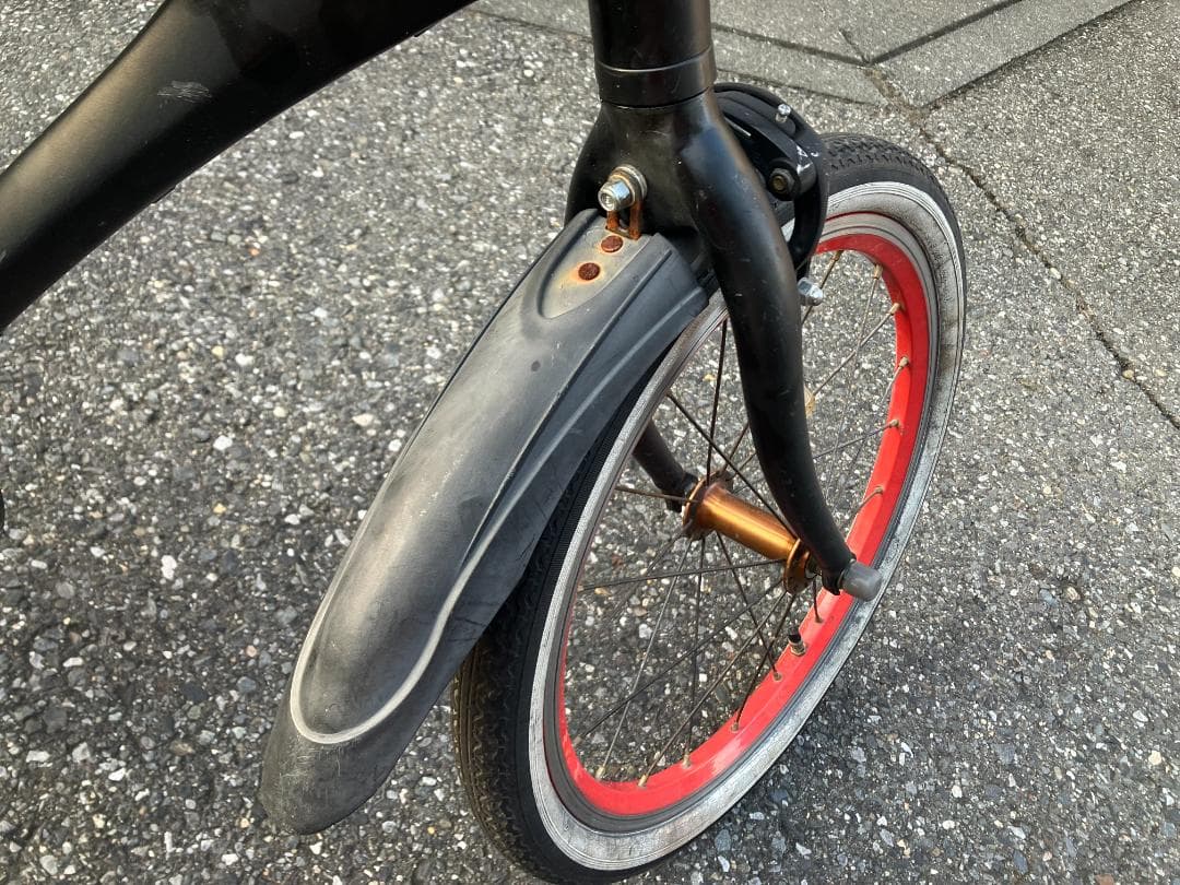 ブリヂストン レベナ ジュニア自転車 黒赤【埼玉引取限定】