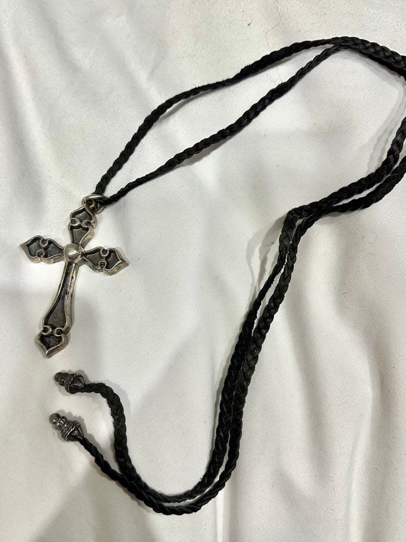 山*郎様 chromehearts クロムハーツ　スペードクロス　レザーブレード