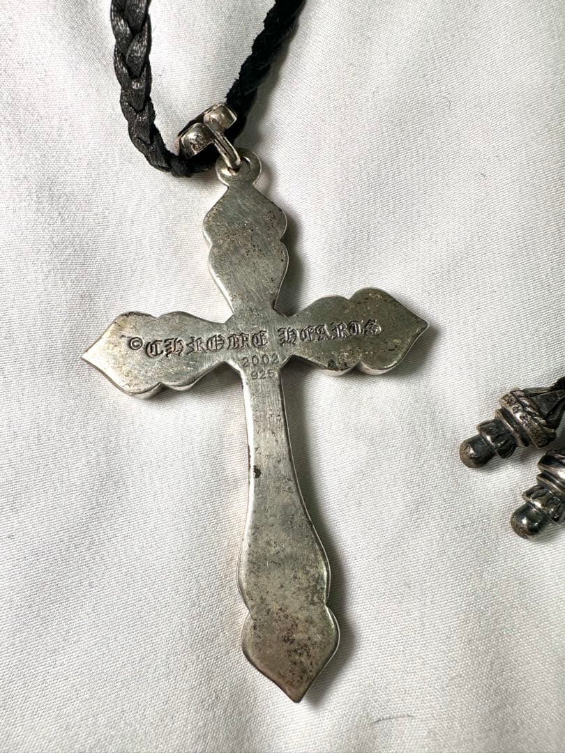 山*郎様 chromehearts クロムハーツ　スペードクロス　レザーブレード