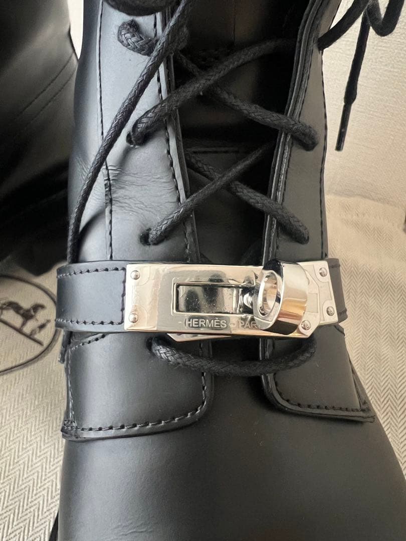 【美品】HERMES エルメス　ショートブーツ　《ファンク》　36.5