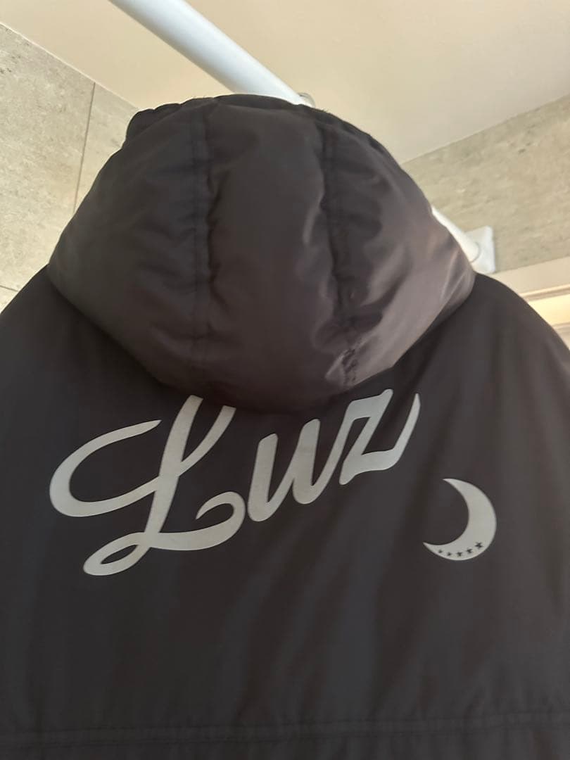 LUZeSOMBRA ブラック 高級ベンチコートLサイズ定価10万前後【送料込】