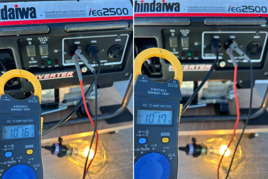 SHINDAIWA インバーター発電機 iEG2500 【動作良好・保証付】26