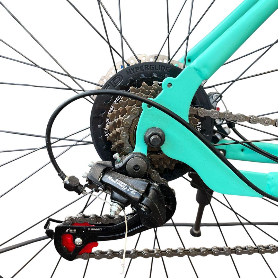 SHIMANO XLEAT 700C クロスバイク 21段変速 ディスクブレーキ